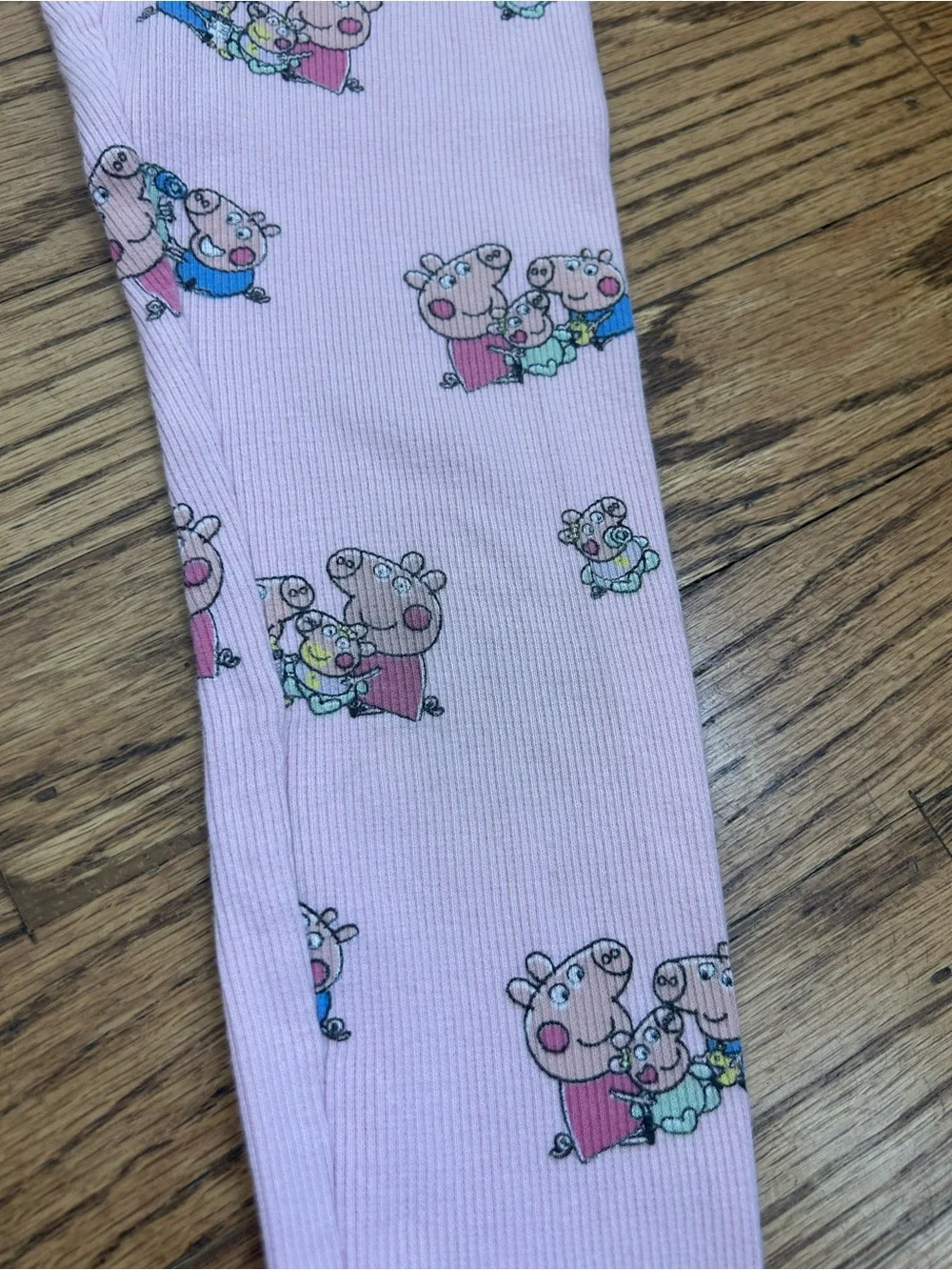 Peppa Pig x Zara New Baby Sister Two Piece Outfit Sweatshirt & Leggings Size 6